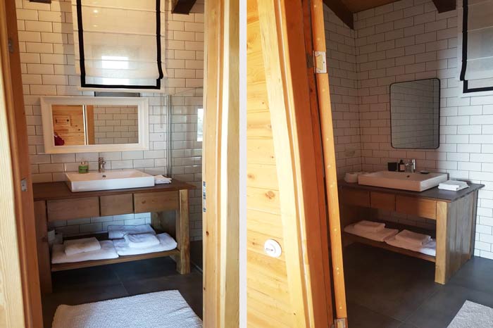 Ahşap Ev İçi Banyo