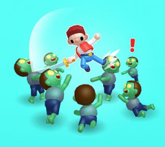 Zombie Killer Draw Puzzle